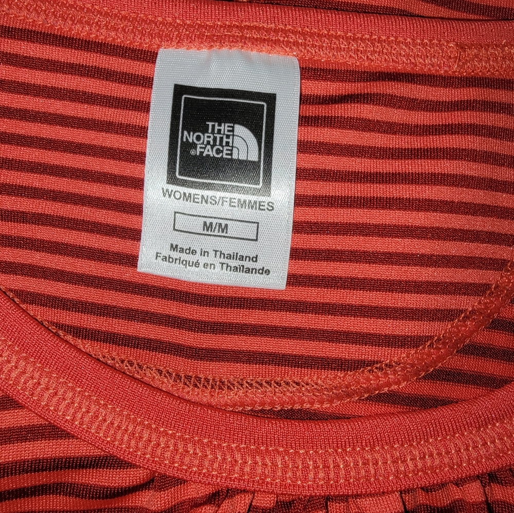 The North Face Tshirt Size M Stripe - Picture 4 of 9